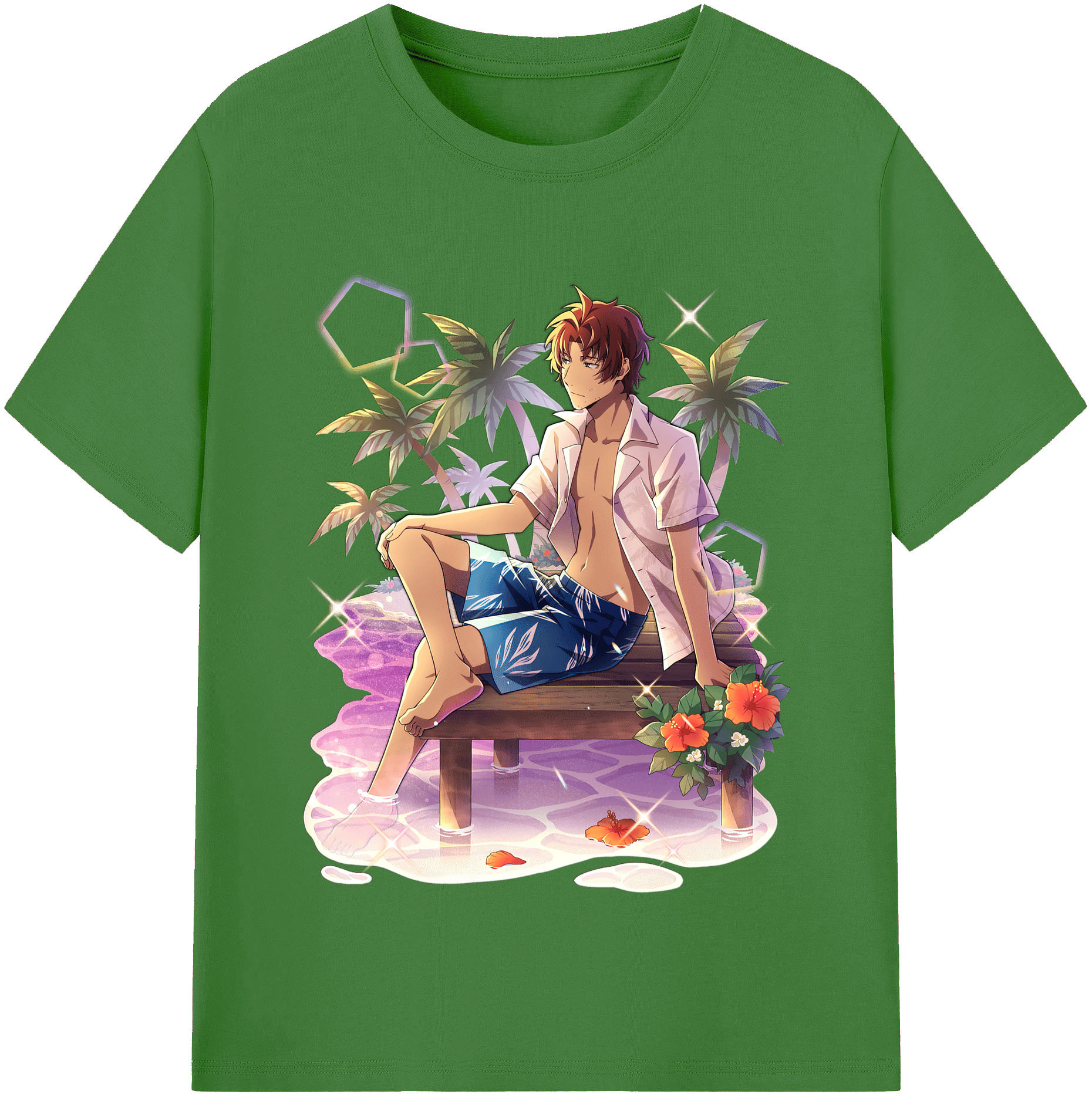 （画像用） 文豪ストレイドッグス Bungo Stray Dogs レディースカジュアルプリントTシャツ（綿100％）
